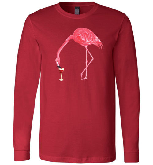 Flamingo Wine Long Sleeve