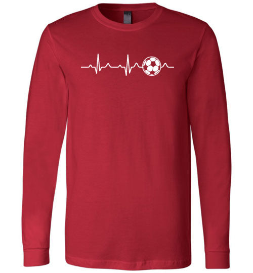 Soccer Heartbeat Long Sleeve
