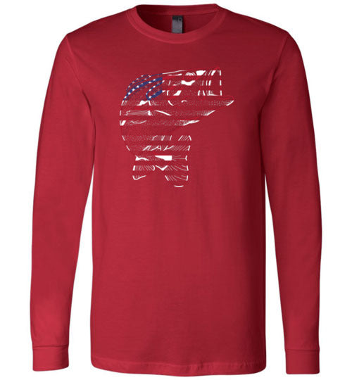 Bass Flag Fishing Long Sleeve