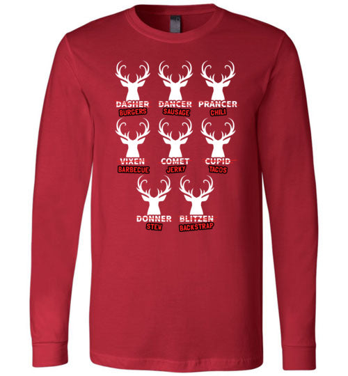 Hunter Hunting Reindeer Long Sleeve
