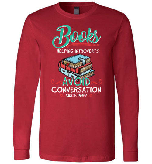 Books Helping Introverts Long Sleeve