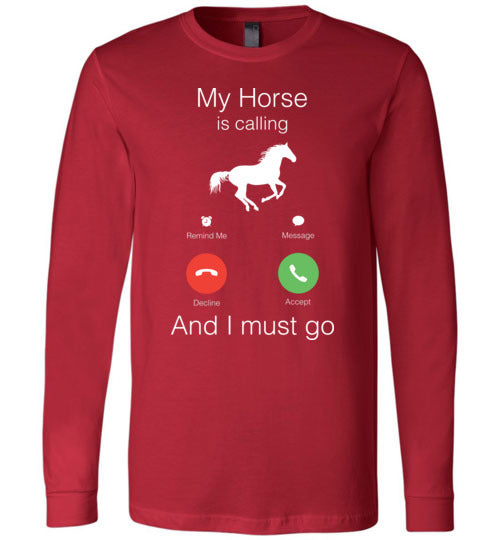 Horse Is Calling Long Sleeve