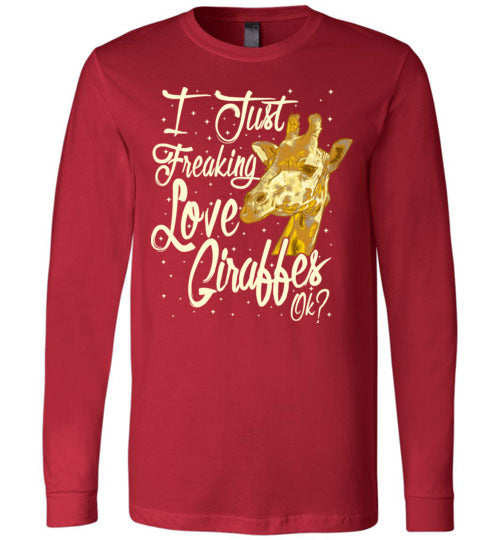 Freaking Love Giraffes Long Sleeve