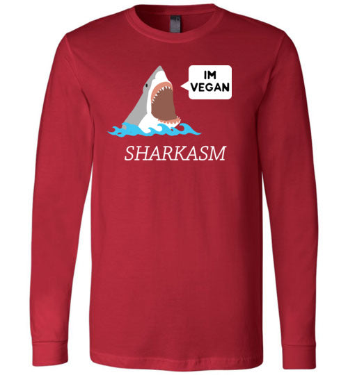 Sharkasm Vegan Long Sleeve