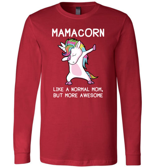 Mamacorn Unicorn Mom Long Sleeve
