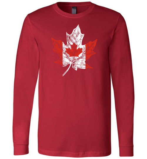 Canadian Maple Leaf Long Sleeve