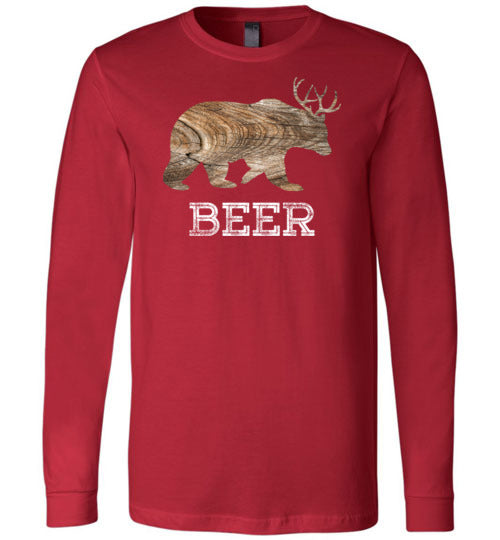 Bear Deer Beer Long Sleeve