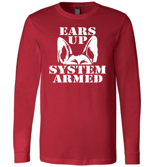 Ears Up System Armed German Shepherd Long Sleeve