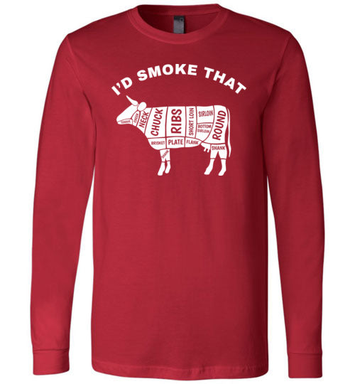 Id Smoke That Beef BBQ Long Sleeve