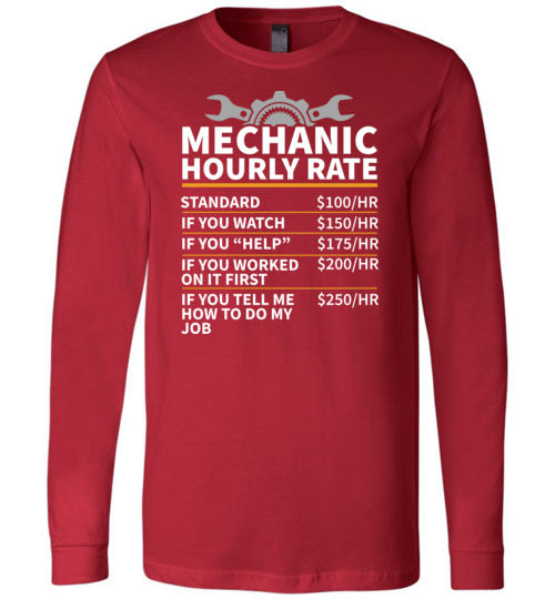 Mechanic Hourly Long Sleeve