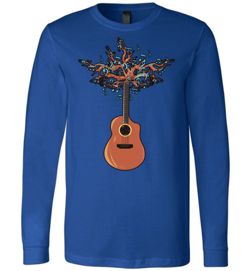 Guitar Music Tree Long Sleeve