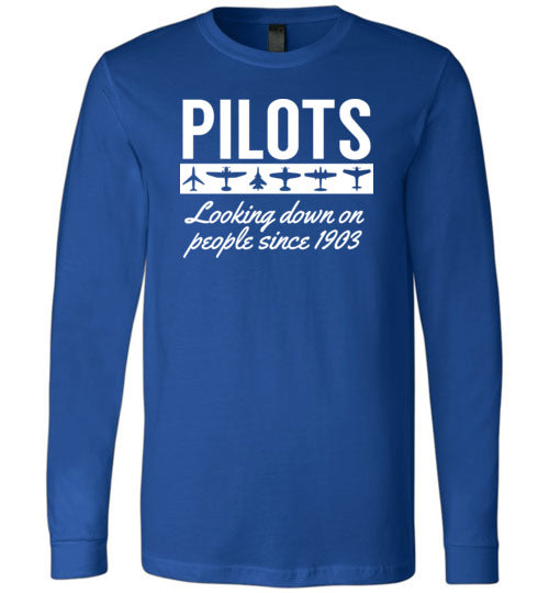 Pilots Looking Down Long Sleeve