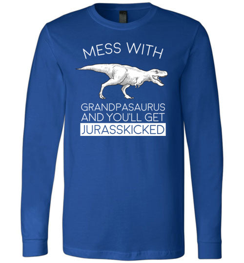Grandpasaurus Jurasskicked Long Sleeve