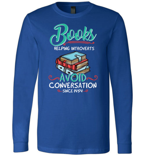 Books Helping Introverts Long Sleeve
