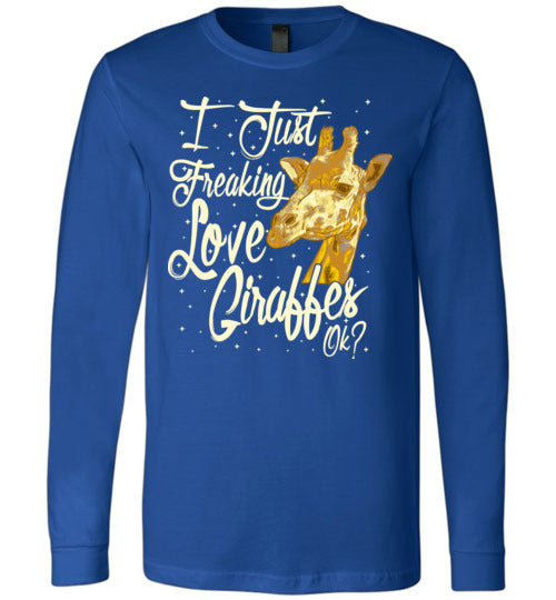 Freaking Love Giraffes Long Sleeve
