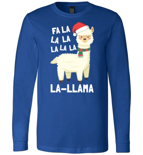 Christmas Fa La Llama Long Sleeve