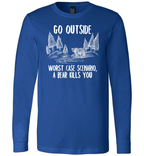 Go Outside Bear Long Sleeve