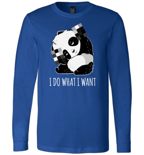 Panda Do What I Want Long Sleeve
