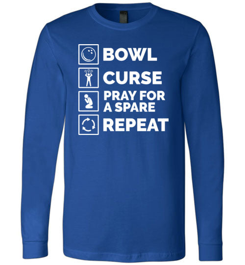 Bowl Curse Pray For A Spare Long Sleeve