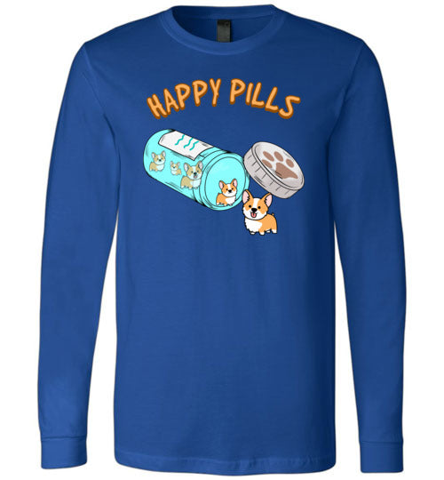 Happy Pills Corgi Long Sleeve