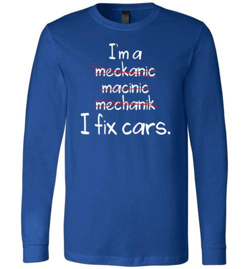 Mechanic Spelling Long Sleeve