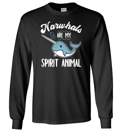 Narwhals Spirit Animal Long Sleeve