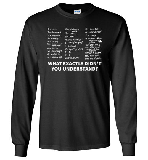 Nurse Shorthand Long Sleeve