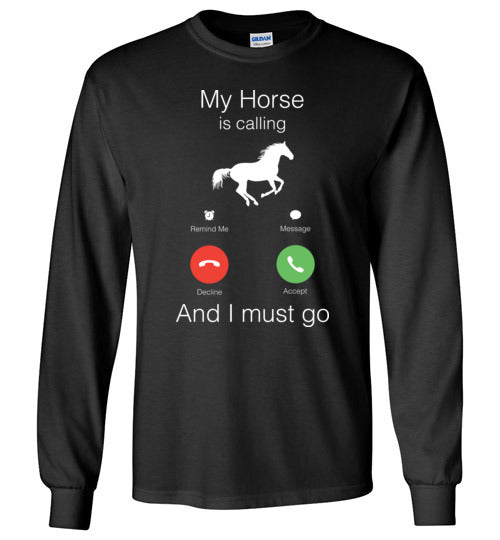 Horse Is Calling Long Sleeve