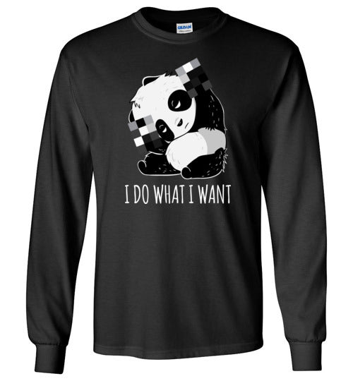 Panda Do What I Want Long Sleeve