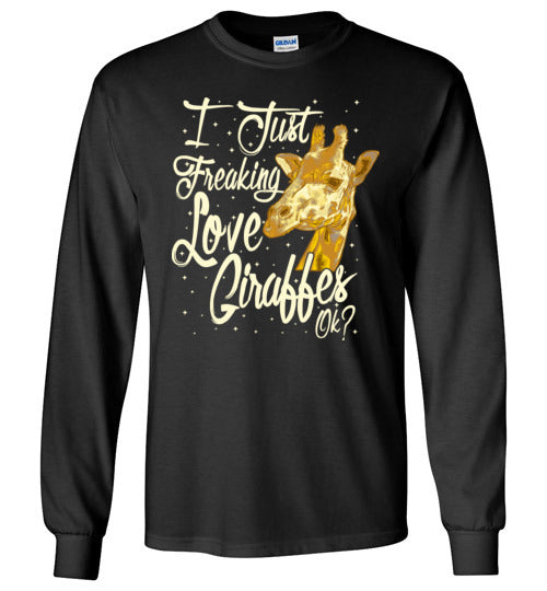 Freaking Love Giraffes Long Sleeve