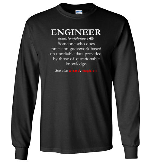Engineer Definition Long Sleeve