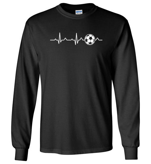 Soccer Heartbeat Long Sleeve