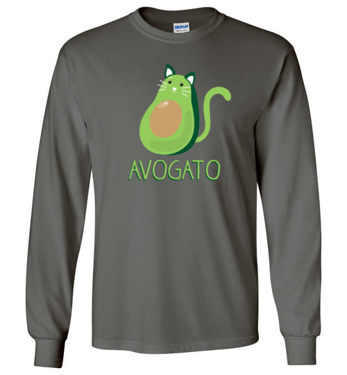 Avocado Cat Avogato Long Sleeve