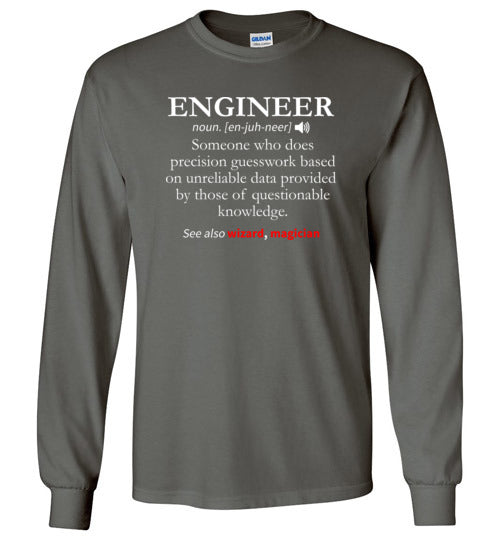 Engineer Definition Long Sleeve