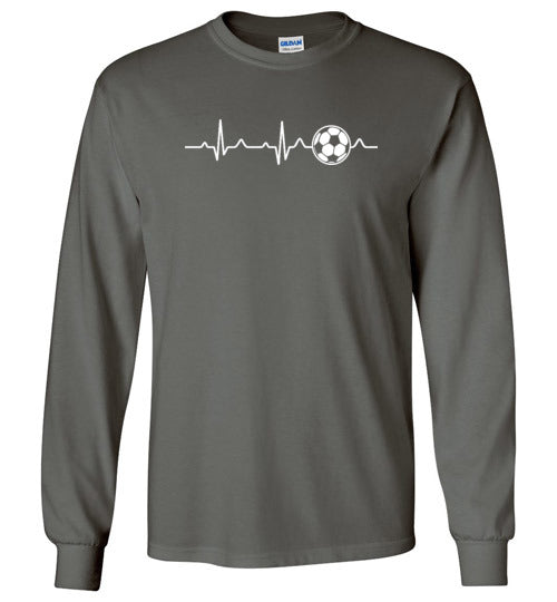 Soccer Heartbeat Long Sleeve