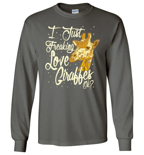 Freaking Love Giraffes Long Sleeve