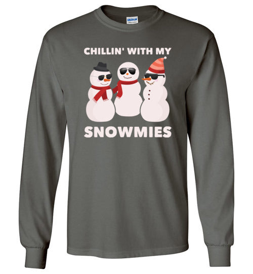 Chillin With My Snowmies Long Sleeve