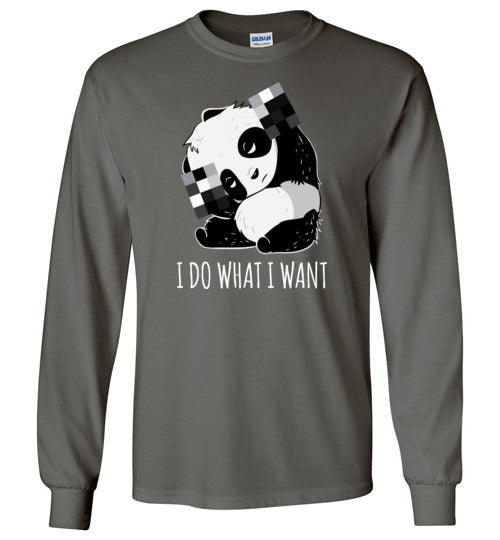 Panda Do What I Want Long Sleeve