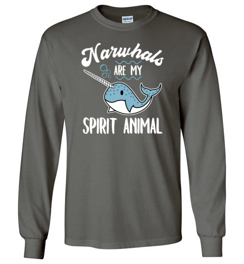 Narwhals Spirit Animal Long Sleeve