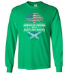 American Grown With Scottish Roots Long Sleeve