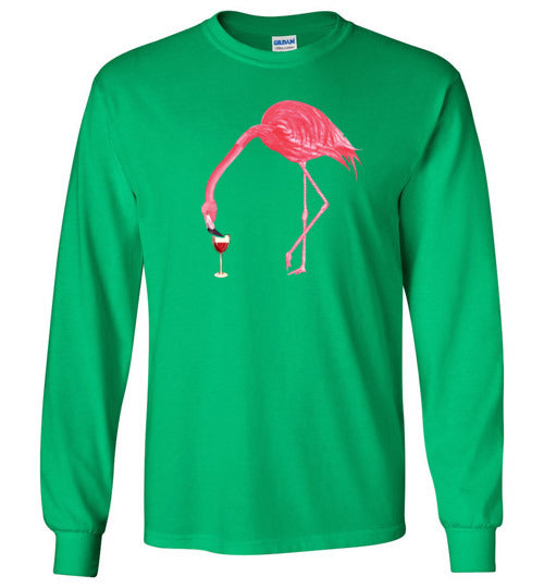 Flamingo Wine Long Sleeve