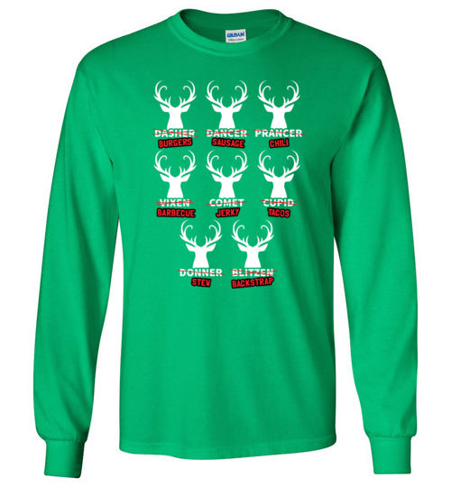 Hunter Hunting Reindeer Long Sleeve