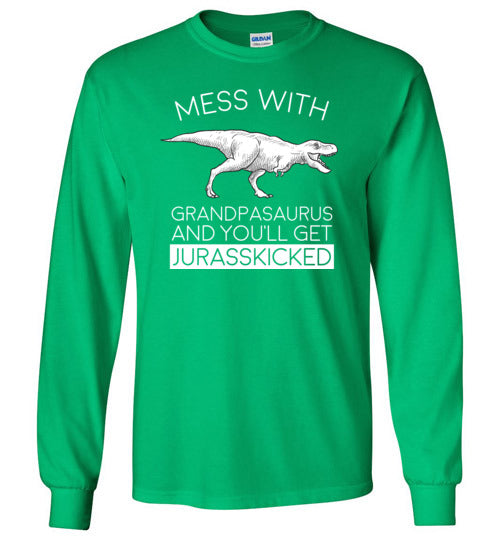 Grandpasaurus Jurasskicked Long Sleeve