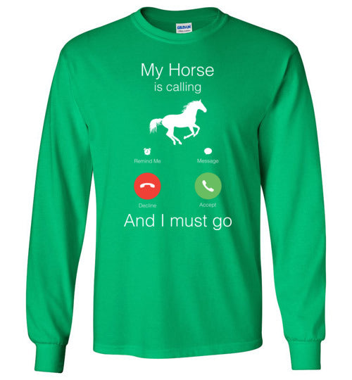 Horse Is Calling Long Sleeve