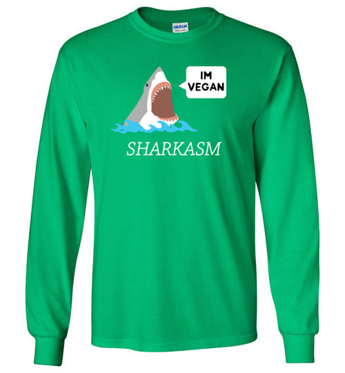 Sharkasm Vegan Long Sleeve
