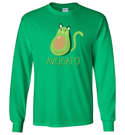 Avocado Cat Avogato Long Sleeve