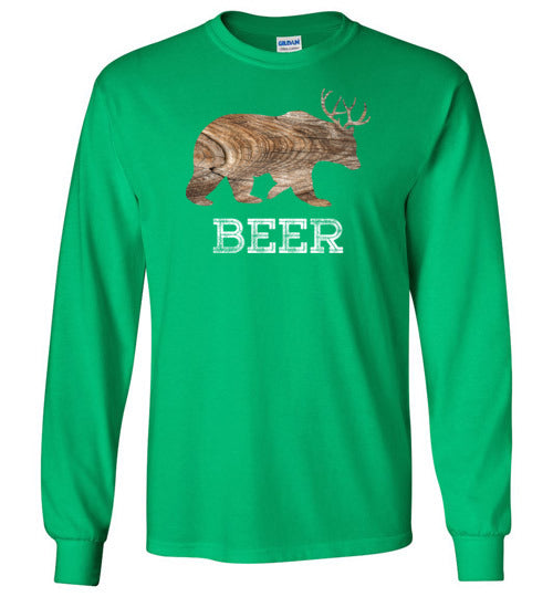 Bear Deer Beer Long Sleeve