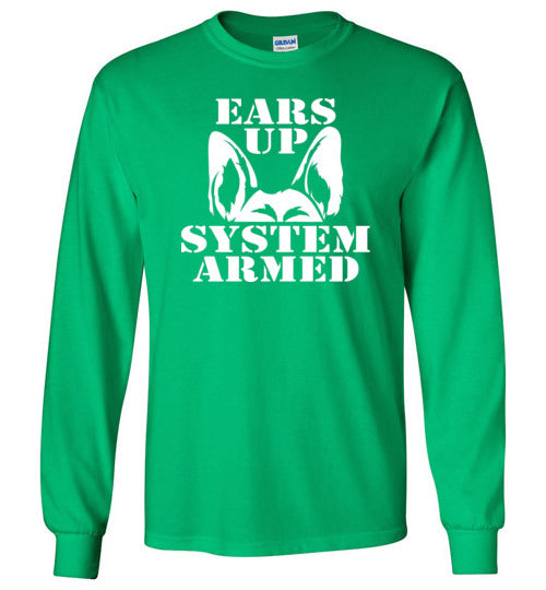 Ears Up System Armed German Shepherd Long Sleeve