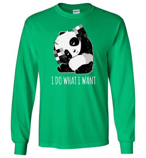 Panda Do What I Want Long Sleeve