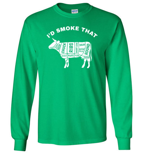 Id Smoke That Beef BBQ Long Sleeve